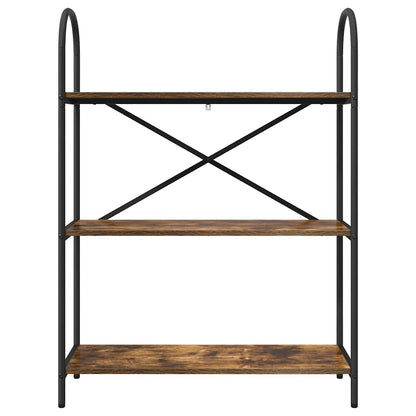Regal Räuchereiche 80 x 30 x 109 cm Holzwerkstoff
