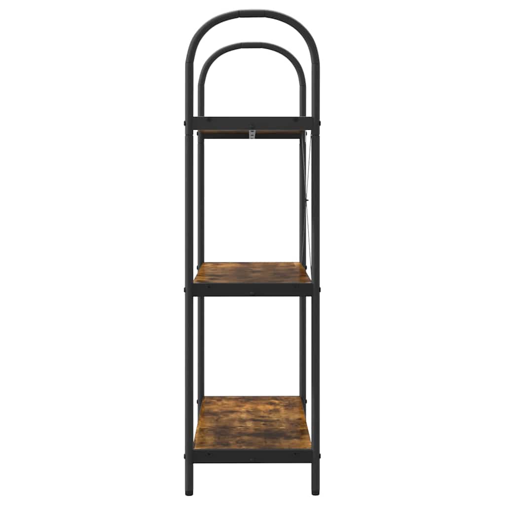 Regal Räuchereiche 80 x 30 x 109 cm Holzwerkstoff