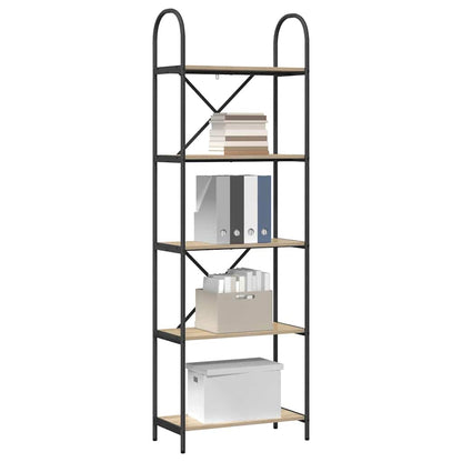 Regal Sonoma-Eiche 60 x 30 x 183 cm Holzwerkstoff
