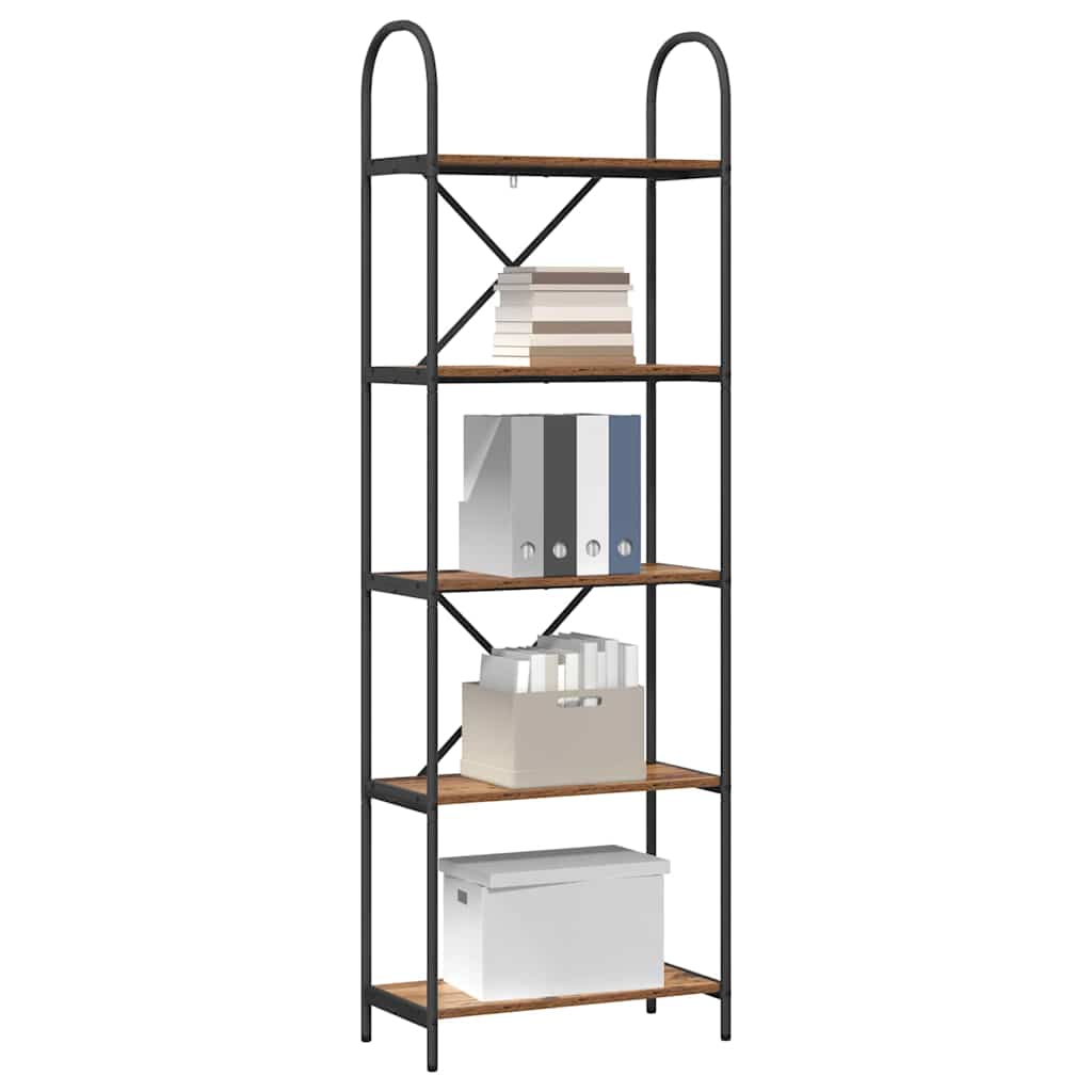 Regal Altholz 60 x 30 x 183 cm Holzwerkstoff