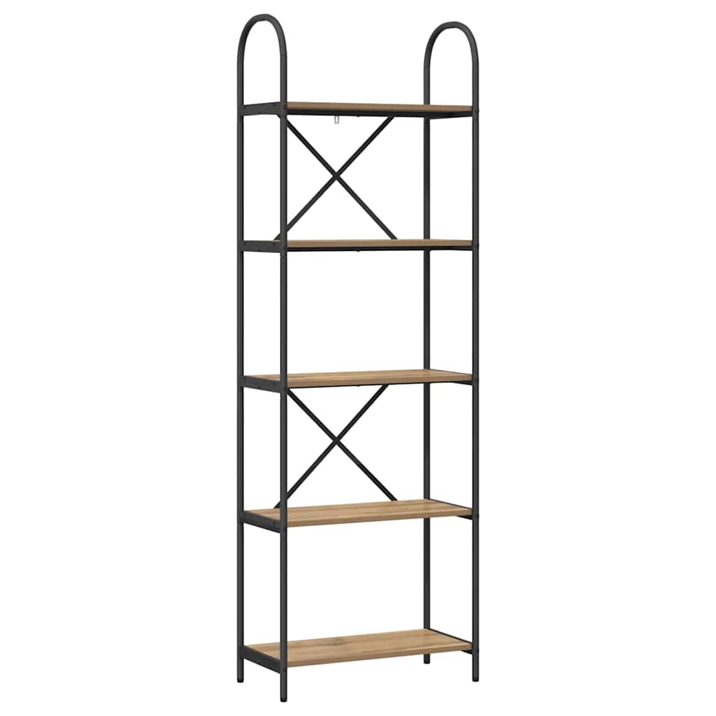 Regal Artisan-Eiche 60 x 30 x 183 cm Holzwerkstoff