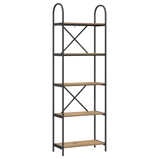 Regal Artisan-Eiche 60 x 30 x 183 cm Holzwerkstoff