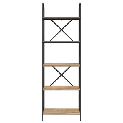 Regal Artisan-Eiche 60 x 30 x 183 cm Holzwerkstoff