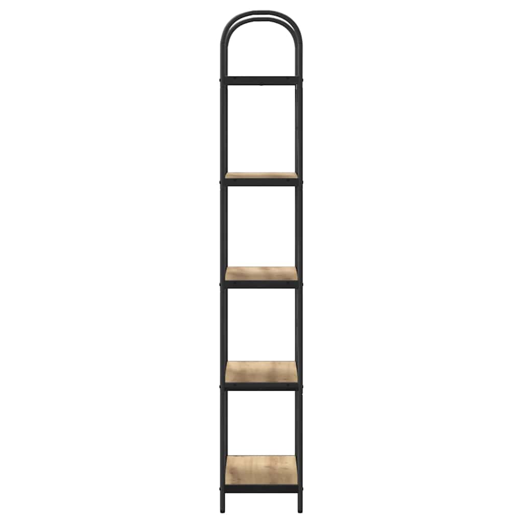 Regal Artisan-Eiche 60 x 30 x 183 cm Holzwerkstoff