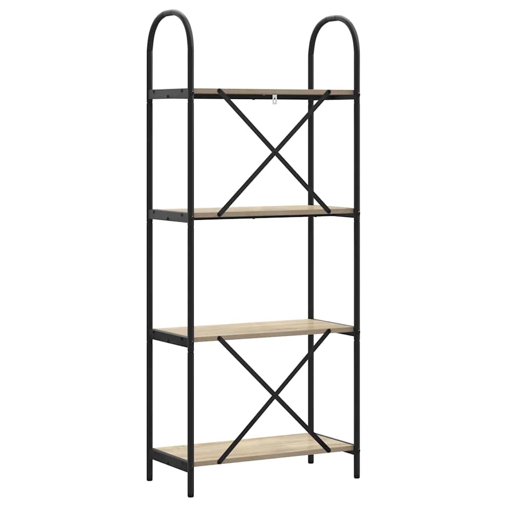 Regal Sonoma-Eiche 60 x 30 x 146 cm Holzwerkstoff