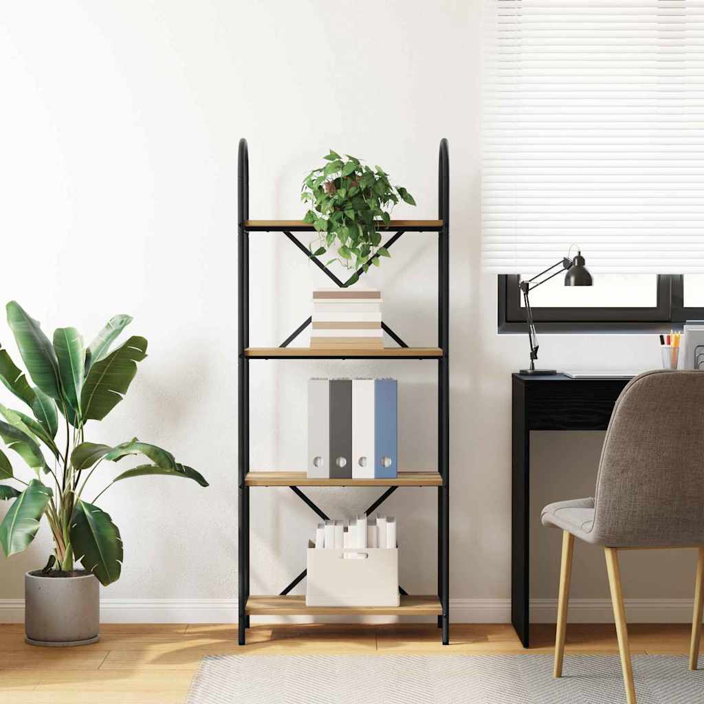 Regal Artisan-Eiche 60 x 30 x 146 cm Holzwerkstoff