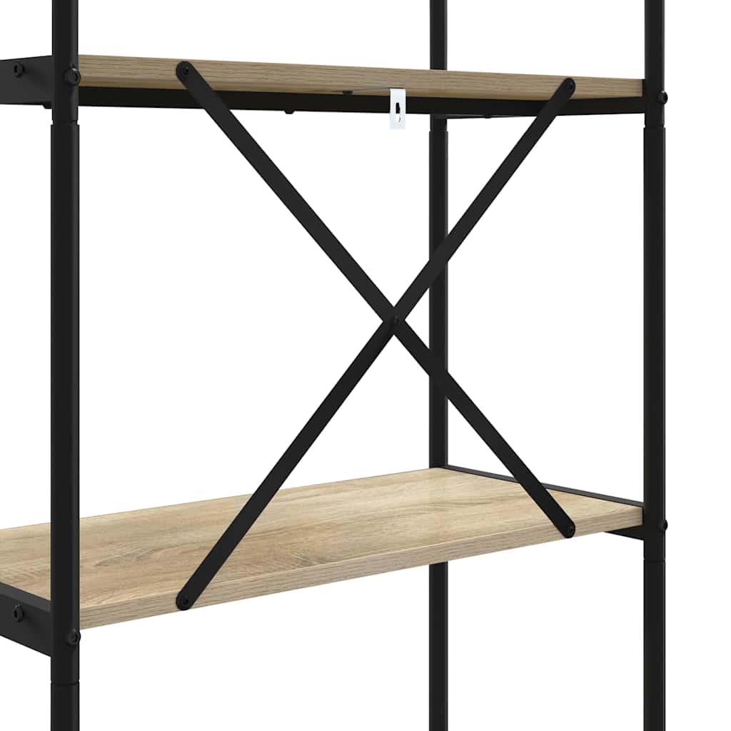 Regal Sonoma-Eiche 60 x 30 x 109 cm Holzwerkstoff