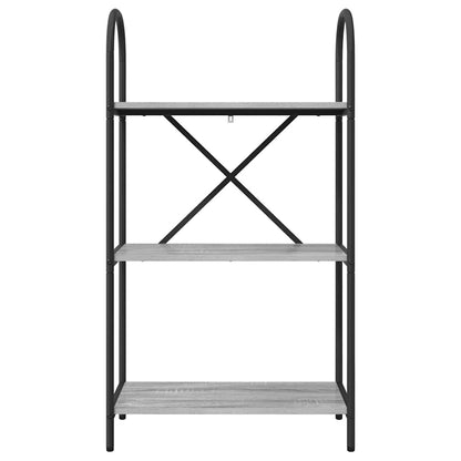 Regal Grau Sonoma 60 x 30 x 109 cm Holzwerkstoff