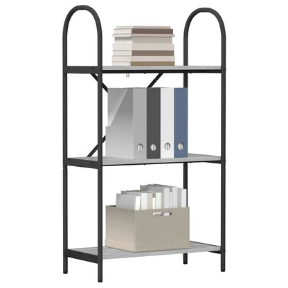 Regal Grau Sonoma 60 x 30 x 109 cm Holzwerkstoff