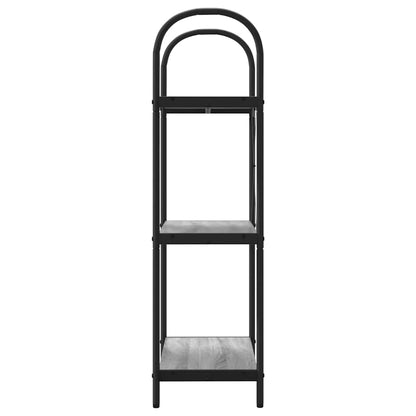 Regal Grau Sonoma 60 x 30 x 109 cm Holzwerkstoff
