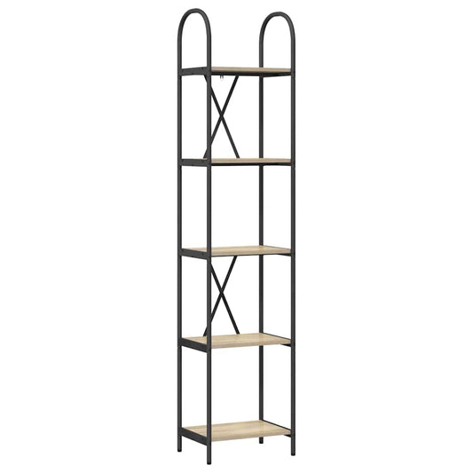 Regal Sonoma-Eiche 40 x 30 x 183 cm Holzwerkstoff