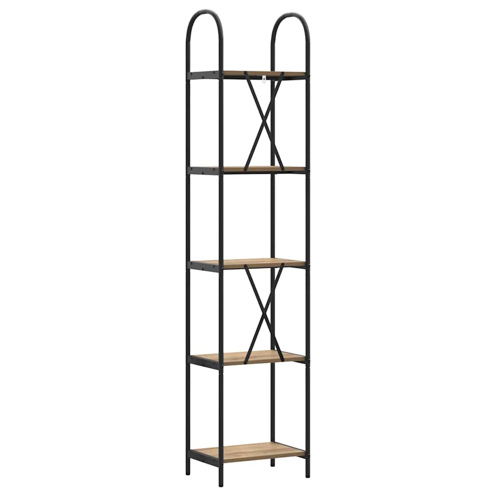 Regal Artisan-Eiche 40 x 30 x 183 cm Holzwerkstoff