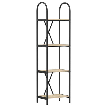 Regal Sonoma-Eiche 40 x 30 x 146 cm Holzwerkstoff