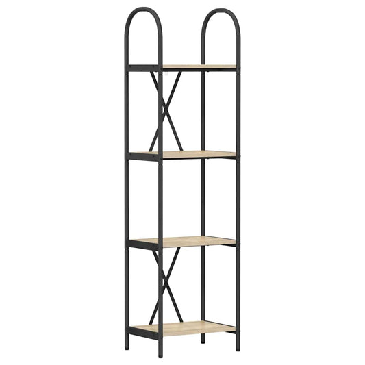 Regal Sonoma-Eiche 40 x 30 x 146 cm Holzwerkstoff