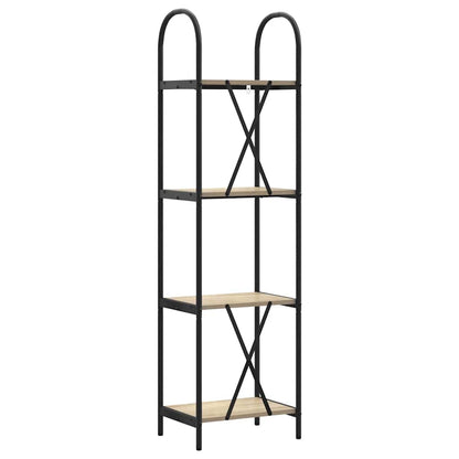 Regal Sonoma-Eiche 40 x 30 x 146 cm Holzwerkstoff