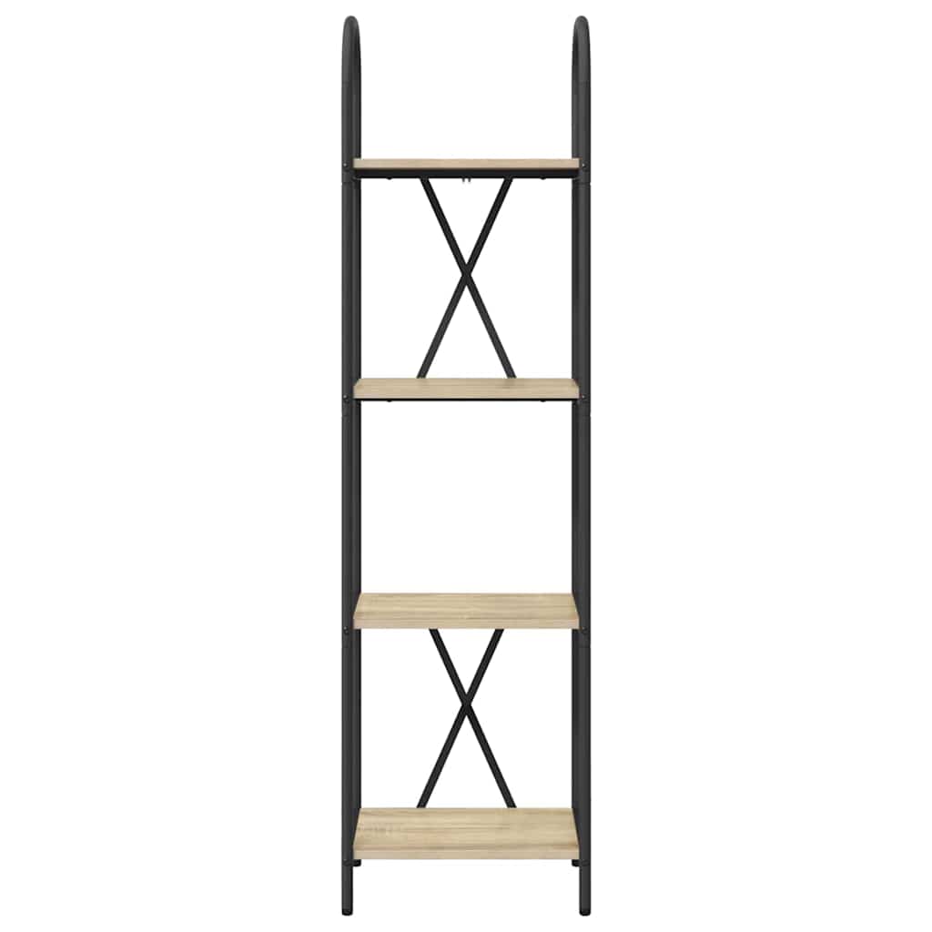 Regal Sonoma-Eiche 40 x 30 x 146 cm Holzwerkstoff