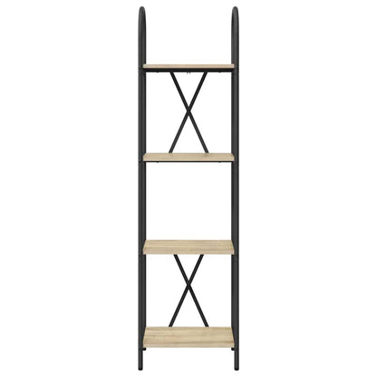 Regal Sonoma-Eiche 40 x 30 x 146 cm Holzwerkstoff