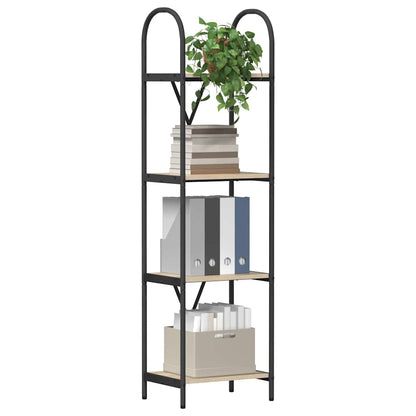 Regal Sonoma-Eiche 40 x 30 x 146 cm Holzwerkstoff