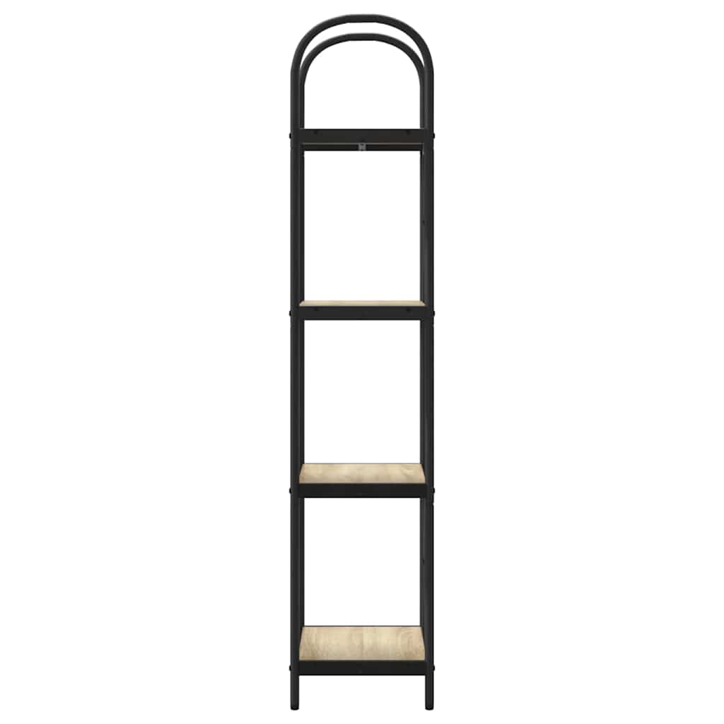 Regal Sonoma-Eiche 40 x 30 x 146 cm Holzwerkstoff
