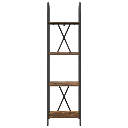Regal Räuchereiche 40 x 30 x 146 cm Holzwerkstoff
