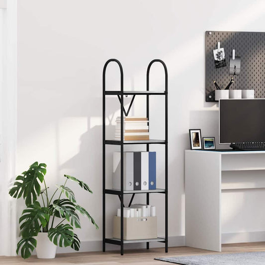 Regal Grau Sonoma 40 x 30 x 146 cm Holzwerkstoff