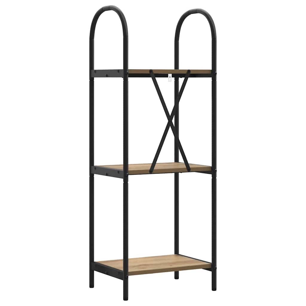 Regal Artisan-Eiche 40 x 30 x 109 cm Holzwerkstoff