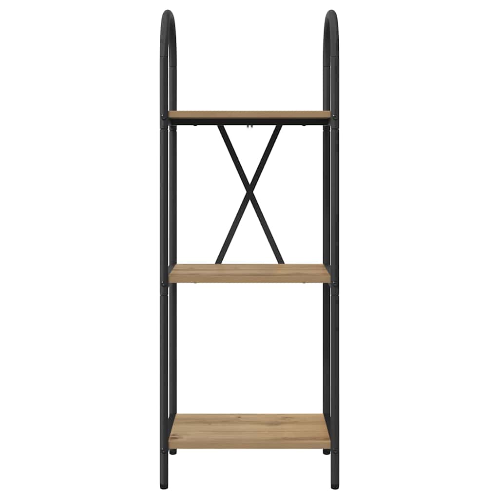 Regal Artisan-Eiche 40 x 30 x 109 cm Holzwerkstoff