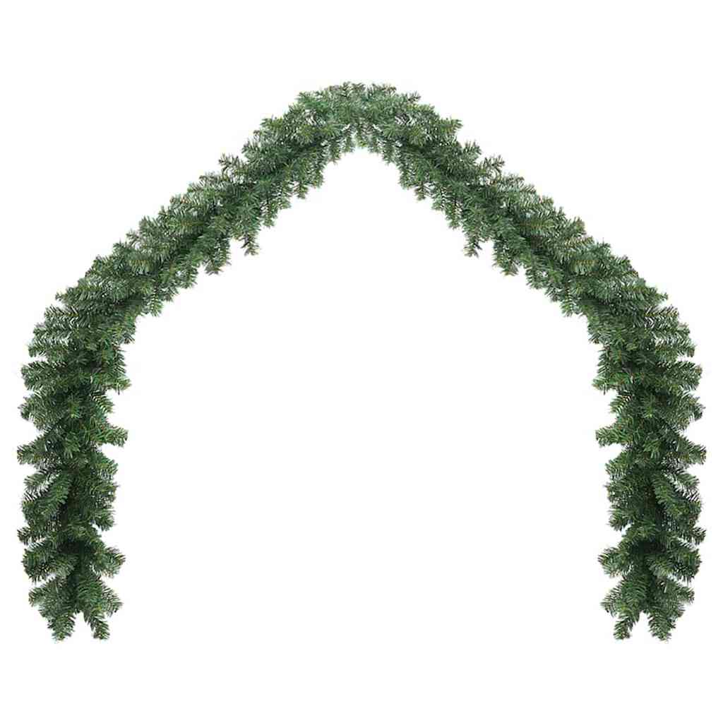 Weihnachtsgirlande 2 pcs Grün 20 m PVC