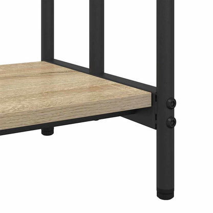 Kleiderständer Sonoma-Eiche 90 x 30 x 100,5 cm Holzwerkstoff