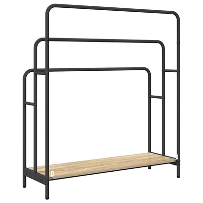 Kleiderständer Sonoma-Eiche 90 x 30 x 100,5 cm Holzwerkstoff
