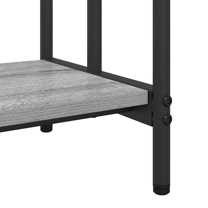 Kleiderständer Grau Sonoma 90 x 30 x 100,5 cm Holzwerkstoff