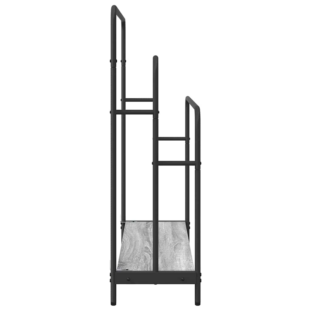 Kleiderständer Grau Sonoma 90 x 30 x 100,5 cm Holzwerkstoff