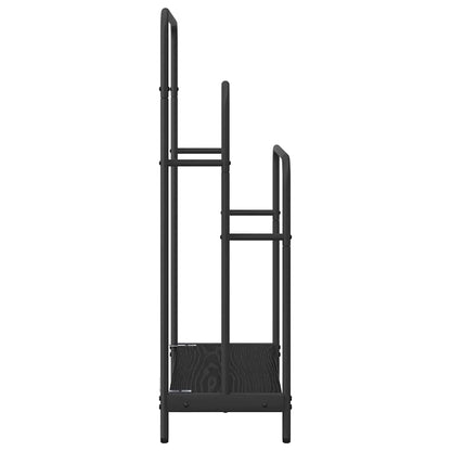 Kleiderständer Schwarz Eichen-Optik 60 x 30 x 100.5 cm