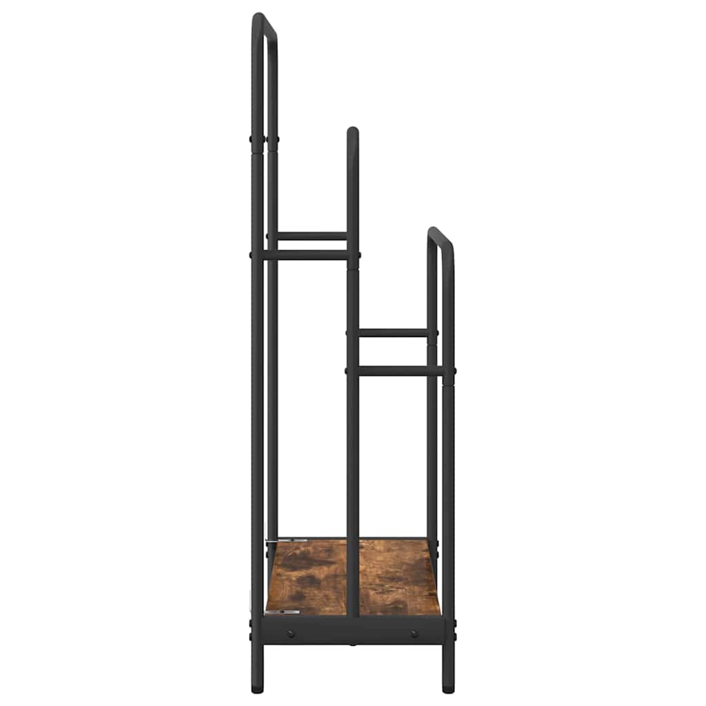 Kleiderständer Raucheiche 60 x 30 x 100.5 cm Holzwerkstoff