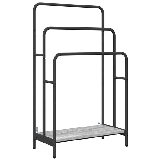 Kleiderständer Grau Sonoma 60 x 30 x 100.5 cm Holzwerkstoff