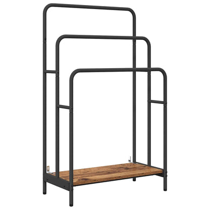Kleiderständer Altholz 60 x 30 x 100.5 cm Holzwerkstoff