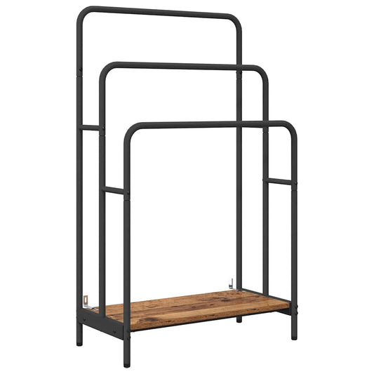 Kleiderständer Altholz 60 x 30 x 100.5 cm Holzwerkstoff