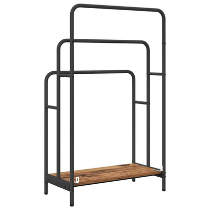 Kleiderständer Altholz 60 x 30 x 100.5 cm Holzwerkstoff