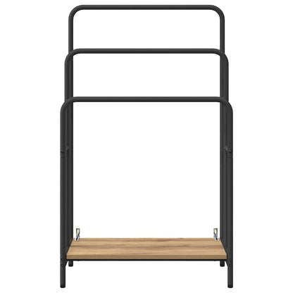 Kleiderständer Artisan-Eiche 60 x 30 x 100.5 cm Holzwerkstoff