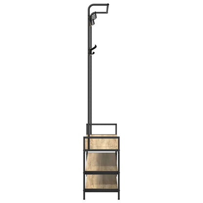 Kleiderständer Sonoma-Eiche 95 x 34 x 184 cm Holzwerkstoff