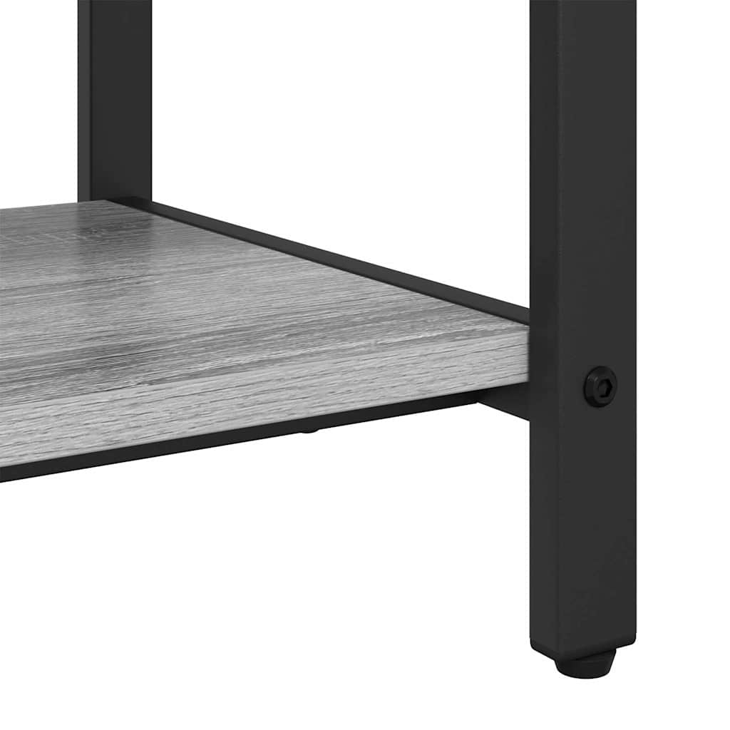 Kleiderständer Grau Sonoma 95 x 34 x 184 cm Holzwerkstoff