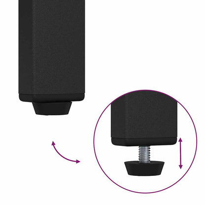 Kleiderständer mit Regal Altholz 95 x 34 x 184 cm Holzwerkstoff