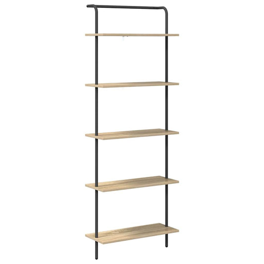 Regal Sonoma-Eiche 60 x 24 x 168 cm Holzwerkstoff