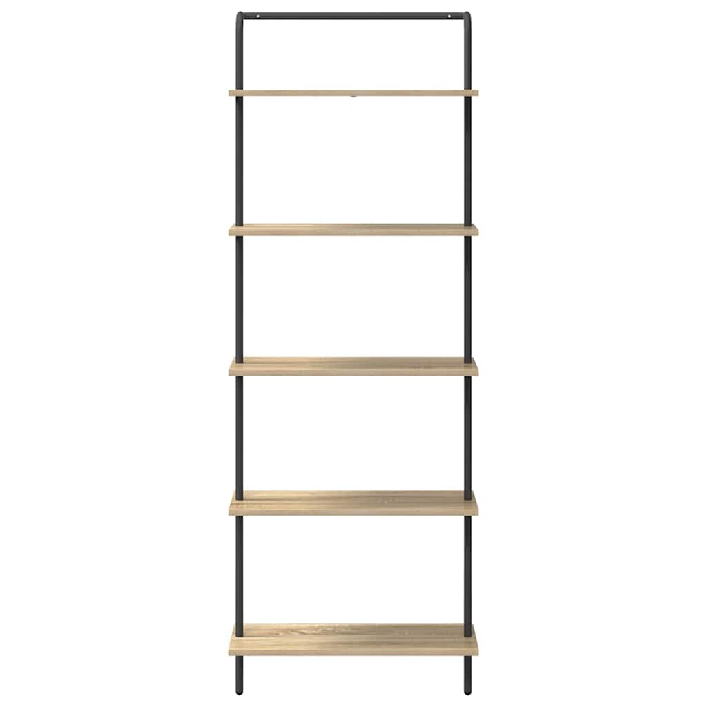 Regal Sonoma-Eiche 60 x 24 x 168 cm Holzwerkstoff