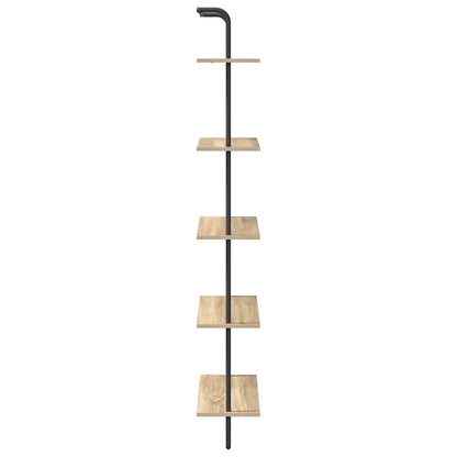 Regal Sonoma-Eiche 60 x 24 x 168 cm Holzwerkstoff
