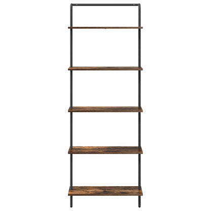 Regal Räuchereiche 60 x 24 x 168 cm Holzwerkstoff