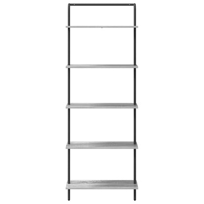 Regal Grau Sonoma 60 x 24 x 168 cm Holzwerkstoff