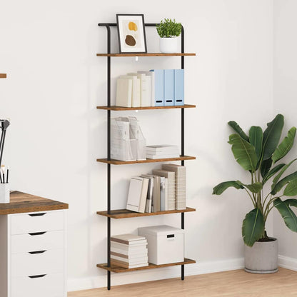 Regal Altholz 60 x 24 x 168 cm Holzwerkstoff