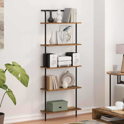 Regal Altholz 60 x 24 x 168 cm Holzwerkstoff