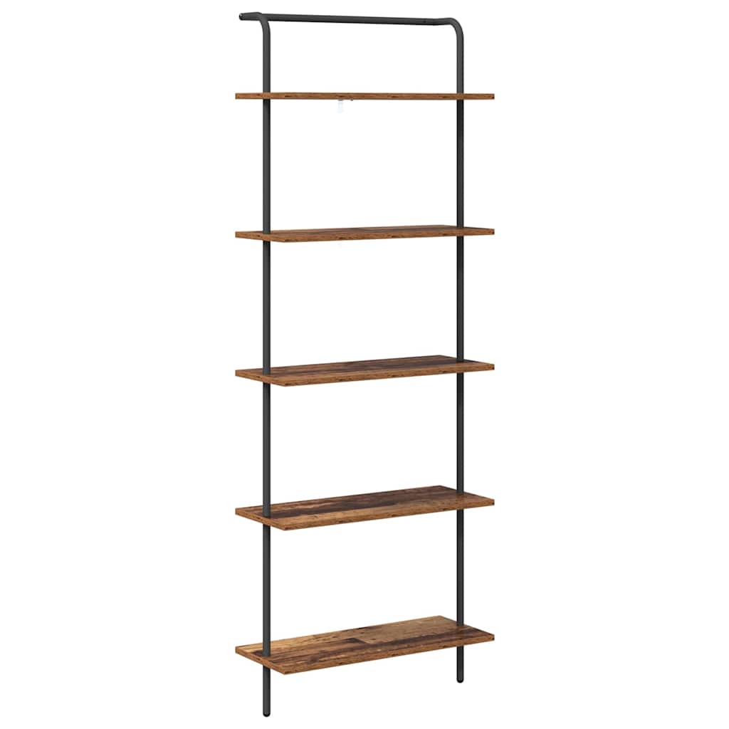 Regal Altholz 60 x 24 x 168 cm Holzwerkstoff